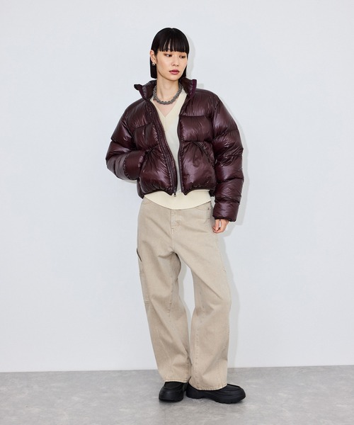 ADAM ET ROPE'（アダムエロペ）の「ワークデニムパンツ（デニムパンツ・レディース・ネイビー/ホワイト系その他7・36/38）」の9枚目の写真