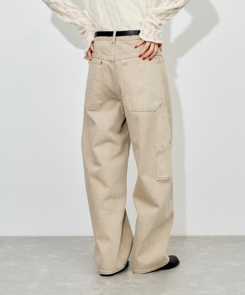 ADAM ET ROPE'（アダムエロペ）の「ワークデニムパンツ（デニムパンツ・レディース・ネイビー/ホワイト系その他7・36/38）」の19枚目の写真