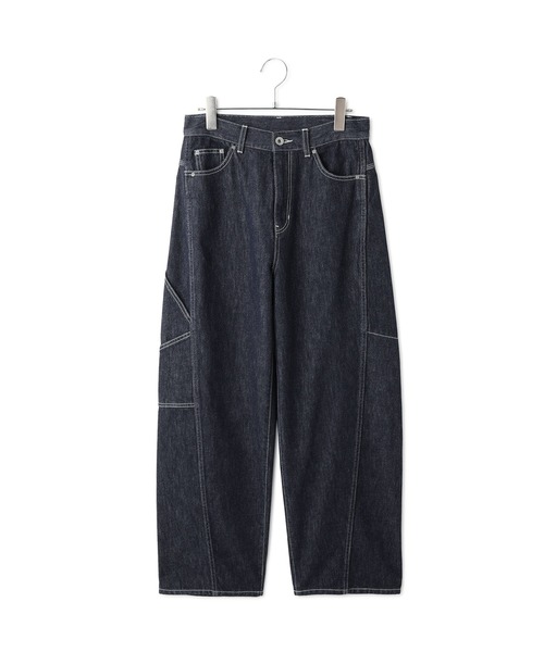 ADAM ET ROPE'（アダムエロペ）の「ワークデニムパンツ（デニムパンツ・レディース・ネイビー/ホワイト系その他7・36/38）」の22枚目の写真