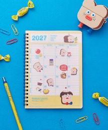 MARK'S（マークス）の「マークス 手帳 2027 スケジュール帳 2027年1月始まり 月間ブロック B6変型 ノートブックカレンダー・S・縦型/ブランチブラザー（手帳/メモ帳）」