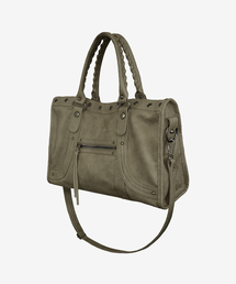 ベルトンカーブトートバッグ_カーキ Velton Curve Tote Bag_Khaki