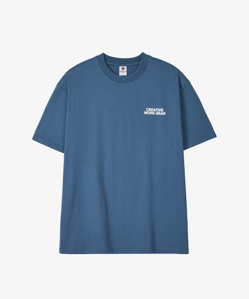 BOOVOOM（ブーブーム）の「[ビッグサイズ]クリエイター ワーク ギア Tシャツ（Tシャツ/カットソー・メンズ・ブルー/ホワイト/ブラック・XL/XXXL/XXL）」の6枚目の写真