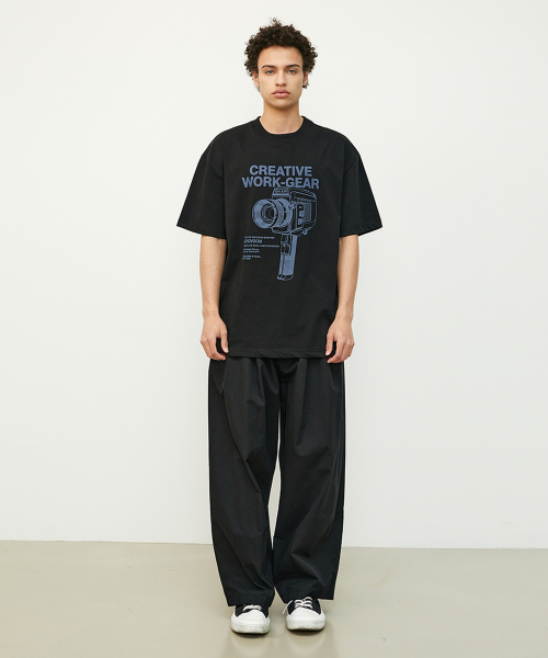 BOOVOOM（ブーブーム）の「[ビッグサイズ]クリエイター ワーク ギア Tシャツ（Tシャツ/カットソー・メンズ・ブルー/ホワイト/ブラック・XL/XXXL/XXL）」の11枚目の写真