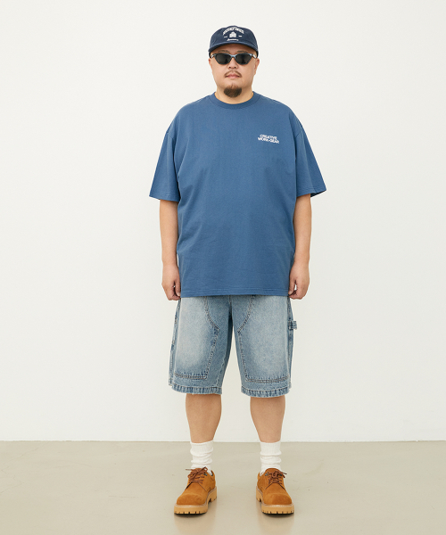 BOOVOOM（ブーブーム）の「[ビッグサイズ]クリエイター ワーク ギア Tシャツ（Tシャツ/カットソー・メンズ・ブルー/ホワイト/ブラック・XL/XXXL/XXL）」の14枚目の写真