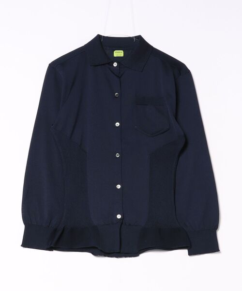 ODAKHA(オダカ)の「【ODAKHA/オダカ】Air Frame Shirt(ニット/セーター・レディース・ネイビー・38)」の15枚目の写真