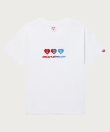 TUFT STITCH EMBROIDERY HEART TEE