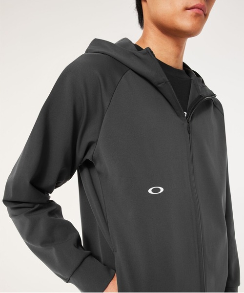 OAKLEY(オークリー)の「オークリー O-SYNC PACK LT FLEECE JACKET 1.0/ジャージ/スポーツ・トレーニング/メンズ/OAKLEY(パーカー・メンズ・チャコールグレー/ライトグレー/グレイッシュブルー・L/M/S/XL)」の1枚目の写真