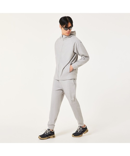 OAKLEY(オークリー)の「オークリー O-SYNC PACK LT FLEECE JACKET 1.0/ジャージ/スポーツ・トレーニング/メンズ/OAKLEY(パーカー・メンズ・チャコールグレー/ライトグレー/グレイッシュブルー・L/M/S/XL)」の9枚目の写真