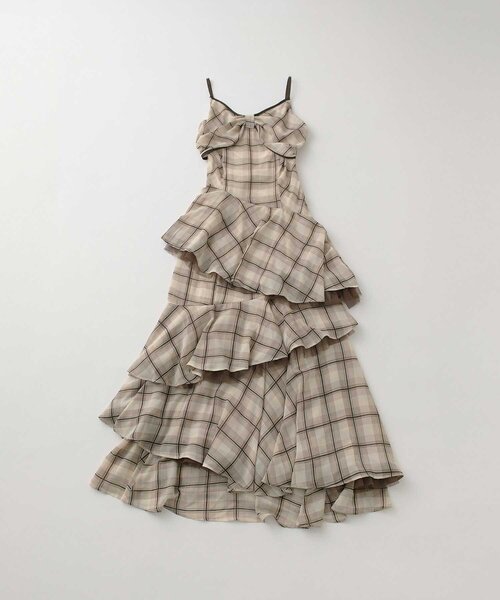 Belle Charme】Layered Frill Cami Onepiece（ワンピース）｜Belle