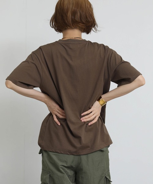 Re Fiina(フィーナ)の「COASTロゴTEE(スウェット・レディース・グレー/ブラウン・FREE)」の12枚目の写真