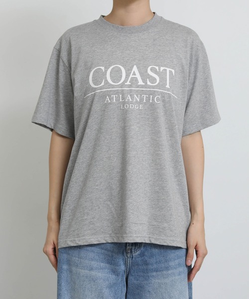 Re Fiina(フィーナ)の「COASTロゴTEE(スウェット・レディース・グレー/ブラウン・FREE)」の14枚目の写真