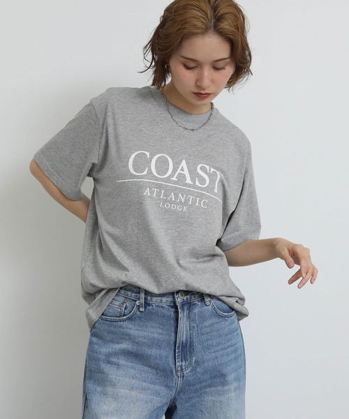 Re Fiina(フィーナ)の「COASTロゴTEE(スウェット・レディース・グレー/ブラウン・FREE)」の21枚目の写真