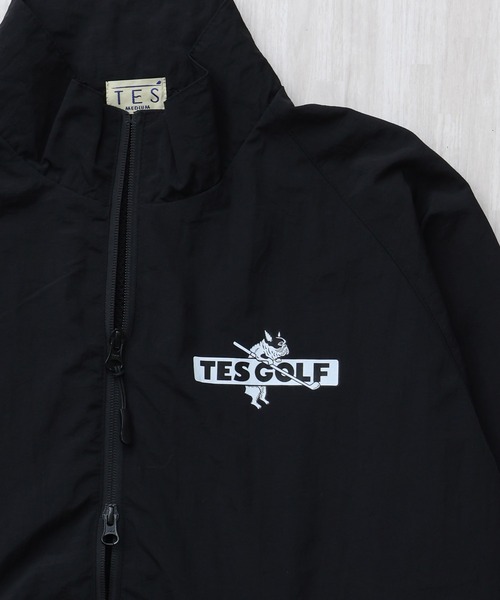 The Endless Summer（エンドレスサマー）の「TES GOLF NYLON TRAINING JACKET 4BUHI DESIGN/ ナイロンジャケット（その他アウター・メンズ・チャコール/オリーブ/ブラック/ネイビー/ライトグレー・SMALL/MEDIUM/LARGE/X-LARGE）」の10枚目の写真