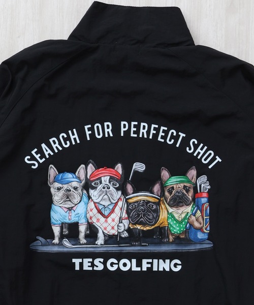 The Endless Summer（エンドレスサマー）の「TES GOLF NYLON TRAINING JACKET 4BUHI DESIGN/ ナイロンジャケット（その他アウター・メンズ・チャコール/オリーブ/ブラック/ネイビー/ライトグレー・SMALL/MEDIUM/LARGE/X-LARGE）」の12枚目の写真