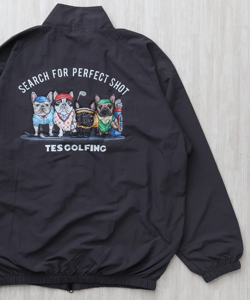 The Endless Summer（エンドレスサマー）の「TES GOLF NYLON TRAINING JACKET 4BUHI DESIGN/ ナイロンジャケット（その他アウター・メンズ・チャコール/オリーブ/ブラック/ネイビー/ライトグレー・SMALL/MEDIUM/LARGE/X-LARGE）」の21枚目の写真