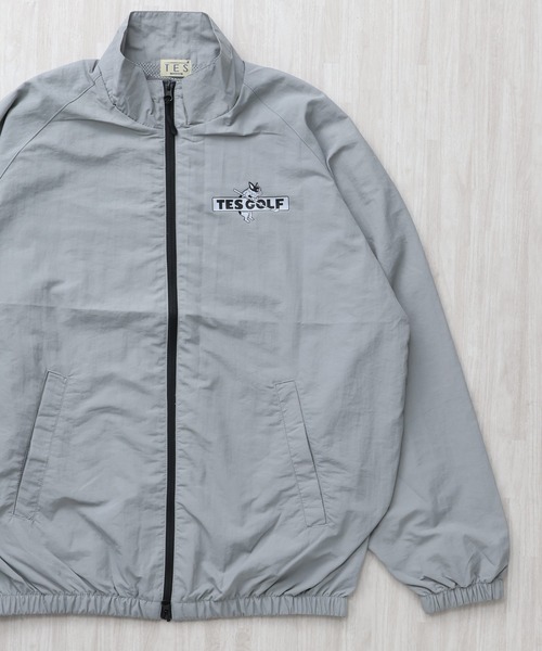 The Endless Summer（エンドレスサマー）の「TES GOLF NYLON TRAINING JACKET 4BUHI DESIGN/ ナイロンジャケット（その他アウター・メンズ・チャコール/オリーブ/ブラック/ネイビー/ライトグレー・SMALL/MEDIUM/LARGE/X-LARGE）」の14枚目の写真