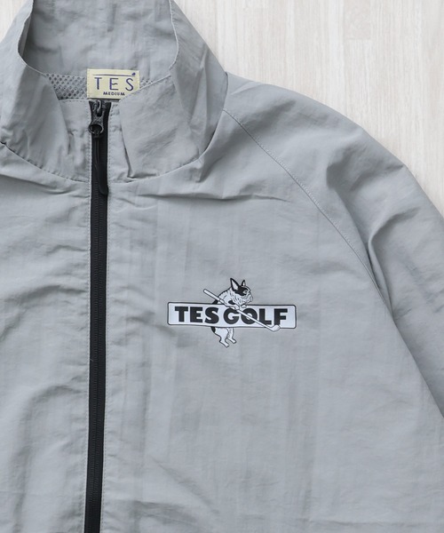 The Endless Summer（エンドレスサマー）の「TES GOLF NYLON TRAINING JACKET 4BUHI DESIGN/ ナイロンジャケット（その他アウター・メンズ・チャコール/オリーブ/ブラック/ネイビー/ライトグレー・SMALL/MEDIUM/LARGE/X-LARGE）」の15枚目の写真