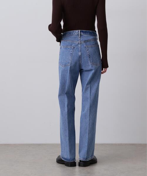 YLEVE(イレーヴ)の「YLEVE / 13.5oz DENIM PRESSED 5P(デニムパンツ・レディース・グレー/ブルー・2/1)」の8枚目の写真