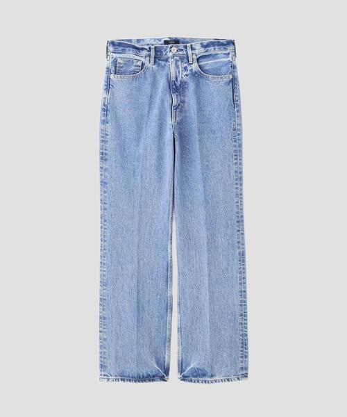 YLEVE(イレーヴ)の「YLEVE / 13.5oz DENIM PRESSED 5P(デニムパンツ・レディース・グレー/ブルー・2/1)」の12枚目の写真