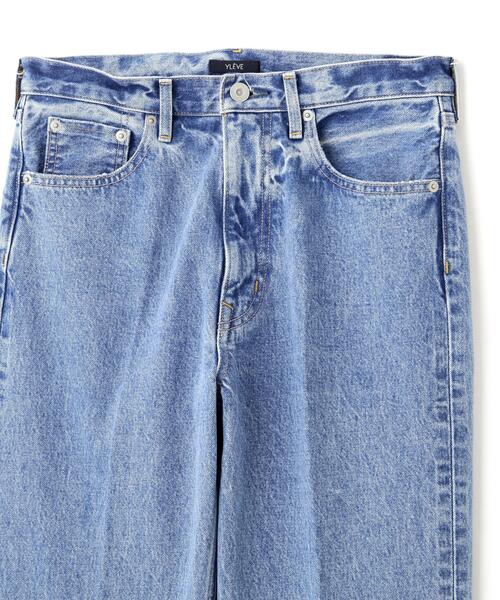 YLEVE(イレーヴ)の「YLEVE / 13.5oz DENIM PRESSED 5P(デニムパンツ・レディース・グレー/ブルー・2/1)」の13枚目の写真