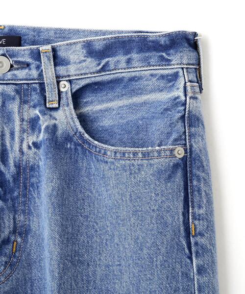 YLEVE(イレーヴ)の「YLEVE / 13.5oz DENIM PRESSED 5P(デニムパンツ・レディース・グレー/ブルー・2/1)」の3枚目の写真