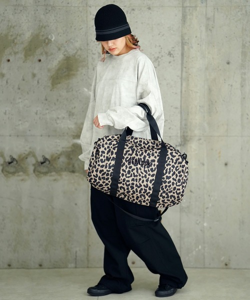 DEVILOCK(デビロック)の「DEVILOCK DEVILOCK LOGO EMBROIDERY BOSTON BAG(ボストンバッグ・メンズ・レオパード/ブラック・FREE)」の11枚目の写真