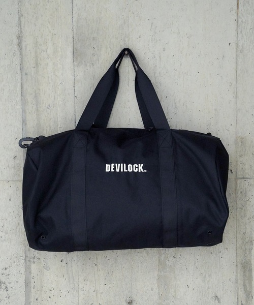 DEVILOCK(デビロック)の「DEVILOCK DEVILOCK LOGO EMBROIDERY BOSTON BAG(ボストンバッグ・メンズ・レオパード/ブラック・FREE)」の5枚目の写真