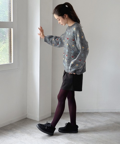 Jewelobe(ジュエローブ)の「ふわもこモカシンローファー(ローファー・レディース・ブラウン/ブラック・XL/L/M)」の9枚目の写真