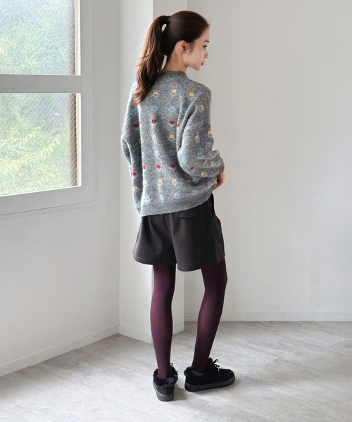 Jewelobe(ジュエローブ)の「ふわもこモカシンローファー(ローファー・レディース・ブラウン/ブラック・XL/L/M)」の10枚目の写真