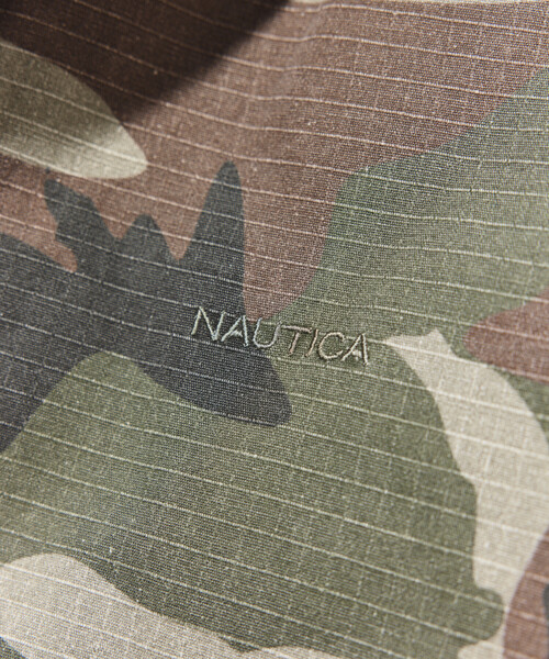 NAUTICA(ノーティカ)の「NAUTICA/ノーティカ リラックスフィット 中綿キルト デタッチャブルファー ミリタリーショートブルゾン(ブルゾン・メンズ・ブラック/ネイビー/カモフラージュ・MEDIUM/LARGE/X-LARGE)」の21枚目の写真