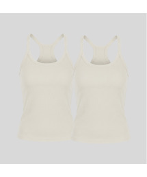 [2PACK] カップ内蔵_アクティブノースリーブ