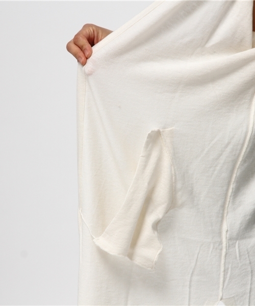 MOUSSY（マウジー）の「Silkmix L/CDK（カーディガン/ボレロ・レディース・クリアレッド/トップグレー/オフホワイト/ライトグリーン・FREE）」の14枚目の写真