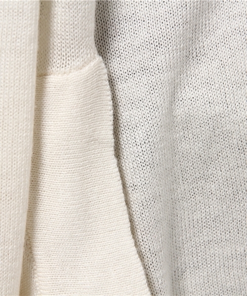 MOUSSY（マウジー）の「Silkmix L/CDK（カーディガン/ボレロ・レディース・クリアレッド/トップグレー/オフホワイト/ライトグリーン・FREE）」の15枚目の写真