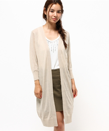 LBC | 14Gアクリルコットンナイロンロングカーディガン(カーディガン/ボレロ)