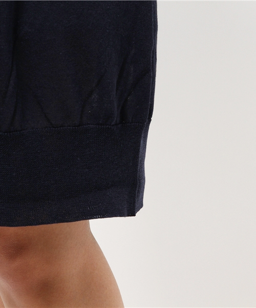 LBC（エルビーシー）の「14Gアクリルコットンナイロンロングカーディガン（カーディガン/ボレロ・レディース・ベージュ/ネイビー・LARGE/MEDIUM）」の3枚目の写真