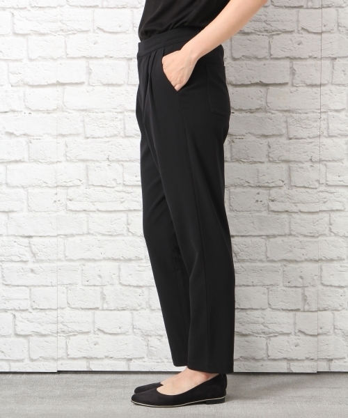 LEPSIM（レプシィム）の「★美脚パンツ★ポリエステルレーヨンポリウレタンタックムジパンツ　725475（その他パンツ・レディース・キャメル/ネイビー/ブラック/グレー・MEDIUM/SMALL/LARGE）」の8枚目の写真