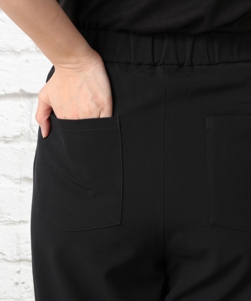 LEPSIM（レプシィム）の「★美脚パンツ★ポリエステルレーヨンポリウレタンタックムジパンツ　725475（その他パンツ・レディース・キャメル/ネイビー/ブラック/グレー・MEDIUM/SMALL/LARGE）」の6枚目の写真