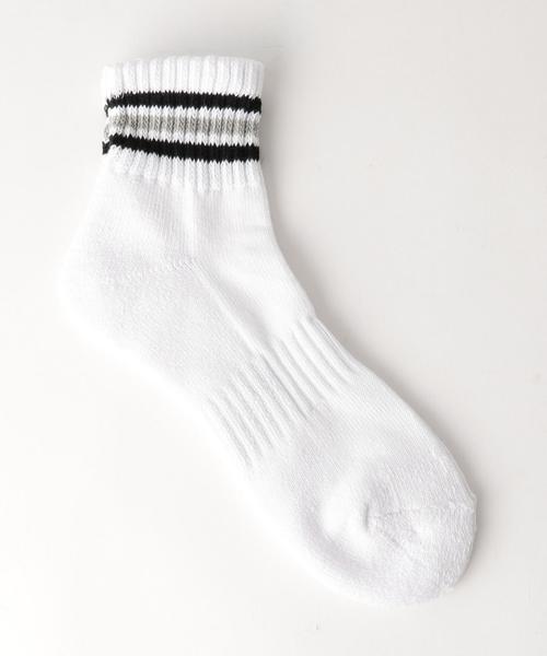 coen（コーエン）の「【お得な3足セット】カラーラインクォーターソックス（ソックス/靴下・メンズ・その他1・FREE）」の5枚目の写真