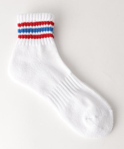 coen（コーエン）の「【お得な3足セット】カラーラインクォーターソックス（ソックス/靴下・メンズ・その他1・FREE）」の6枚目の写真
