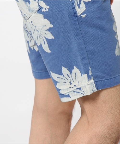 VENCEEXCHANGE（ヴァンスエクスチェンジ）の「ピケ製品染め花柄ショーツ    （その他パンツ・メンズ・ライトブルー/グリーン・SMALL/LARGE/MEDIUM）」の8枚目の写真