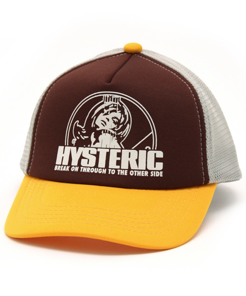 HYSTERIC GLAMOUR（ヒステリックグラマー）の「GUITAR GIRL ptメッシュキャップ（キャップ・レディース・ブルー/イエロー/バーガンディー・FREE）」の9枚目の写真