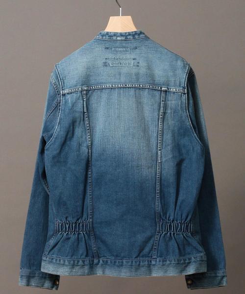 BEAUTY&YOUTH UNITED ARROWS(ビューティーアンドユースユナイテッドアローズ)の「【別注】 <METAPHORE × Wrangler> USED JKT/デニムジャケット◆(デニムジャケット・メンズ・ライトブルー・1/2/3)」の2枚目の写真