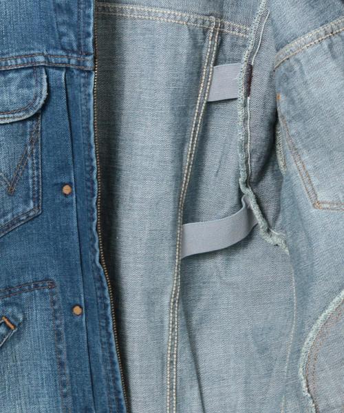 BEAUTY&YOUTH UNITED ARROWS(ビューティーアンドユースユナイテッドアローズ)の「【別注】 <METAPHORE × Wrangler> USED JKT/デニムジャケット◆(デニムジャケット・メンズ・ライトブルー・1/2/3)」の9枚目の写真