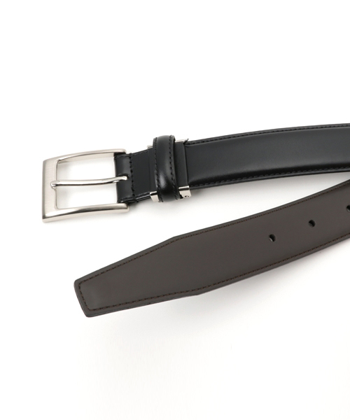 THE SUIT COMPANY（ザ・スーツカンパニー）の「シルバーバックルレザーベルト（ベルト・メンズ・ライトブラウン/ブラック/ブラウン/ダークブラウン・FREE）」の5枚目の写真