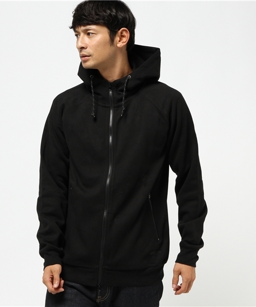 OUTDOOR PRODUCTS（アウトドアプロダクツ）の「OUTDOOR PRODUCTS ZIP PARKA ジップパーカー（パーカー・メンズ・ネイビー/ブラック/ヘザーグレー・X-LARGE/MEDIUM/LARGE）」の2枚目の写真