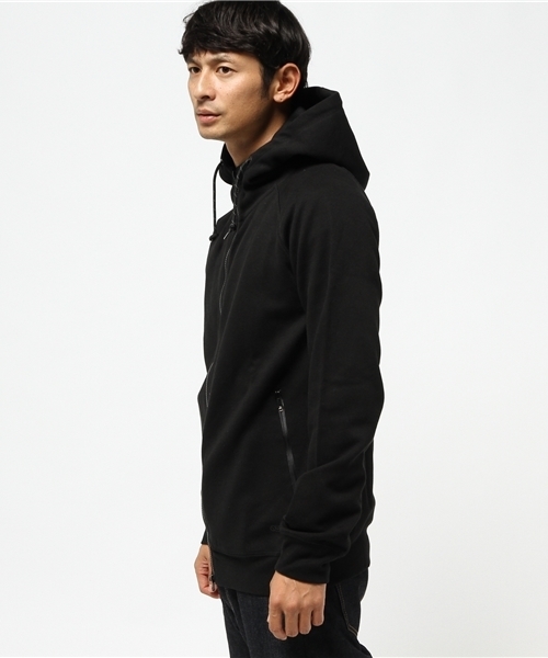 OUTDOOR PRODUCTS（アウトドアプロダクツ）の「OUTDOOR PRODUCTS ZIP PARKA ジップパーカー（パーカー・メンズ・ネイビー/ブラック/ヘザーグレー・X-LARGE/MEDIUM/LARGE）」の4枚目の写真