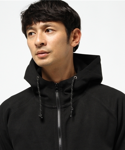 OUTDOOR PRODUCTS（アウトドアプロダクツ）の「OUTDOOR PRODUCTS ZIP PARKA ジップパーカー（パーカー・メンズ・ネイビー/ブラック/ヘザーグレー・X-LARGE/MEDIUM/LARGE）」の7枚目の写真