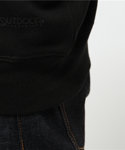 OUTDOOR PRODUCTS（アウトドアプロダクツ）の「OUTDOOR PRODUCTS ZIP PARKA ジップパーカー（パーカー・メンズ・ネイビー/ブラック/ヘザーグレー・X-LARGE/MEDIUM/LARGE）」の9枚目の写真