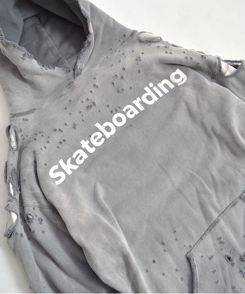 JACKSON MATISSE（ジャクソンマティス）の「【予約販売】JACKSON MATISSE/ジャクソンマティス Skateboarding Parka JM17SS040（パーカー・メンズ・チャコール/レッド/サックスブルー・SS/L/M/S）」の2枚目の写真