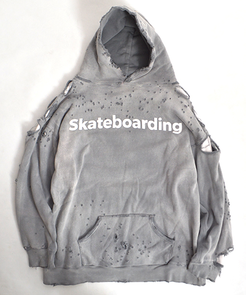 JACKSON MATISSE（ジャクソンマティス）の「【予約販売】JACKSON MATISSE/ジャクソンマティス Skateboarding Parka JM17SS040（パーカー・メンズ・チャコール/レッド/サックスブルー・SS/L/M/S）」の4枚目の写真